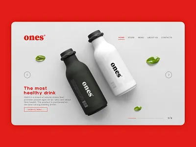 Ones website brand branding design fresh logo logotype minimal ui ux website