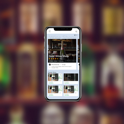 Wine Delivery App app delivery app design ui wine wine delivery app xd design