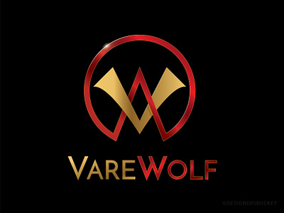 Cinematic Logo Concept alphabet cinematic concept creative design different game justice letter letter v letter w logo unique varewolf vector