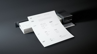 My New Resume branding creative minimal resume resume cv