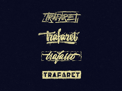 Logo "Stencil" in cyrillic brand design branding design logo logodesign vector