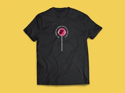 Art Direction T-shirt art direction branding broccoli chupachups clothing design graphic design illustration logo lollipops print tshirt typography visualart