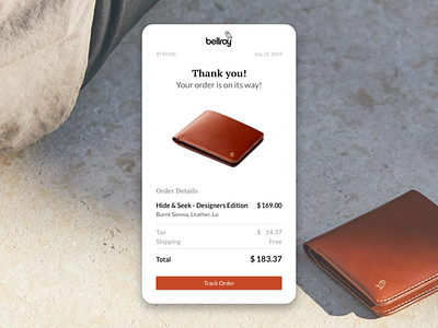 Daily UI #017 Email Receipt app dailyui design mobile mobile ui sketchapp ui ui design ux ux design