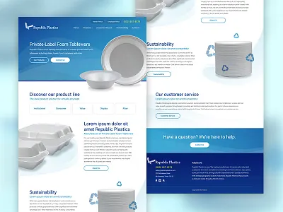 Container Product Line product website website