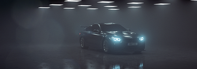 Monkey Fungus x BMW 3d artist ad campaign advertising aftereffects animation art director cgi cinema4d concept creative direction design direction