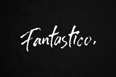 FANTASTICO branding design hand drawn handmade handwriting illustration letterpress logos typography vector