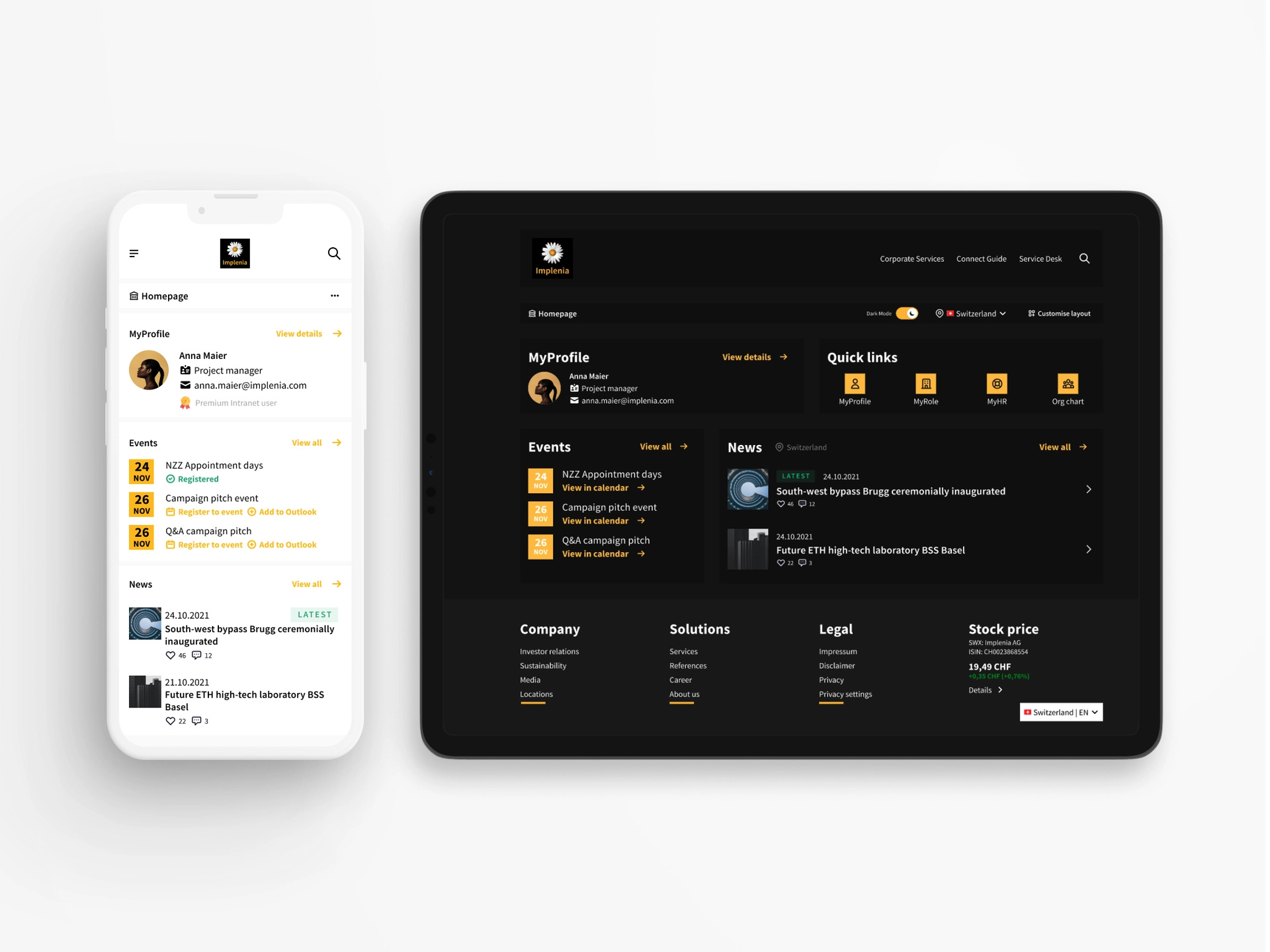 Intranet for Infrastructure Tech clean infrastructure internal intranet tools uidesign uxdesign