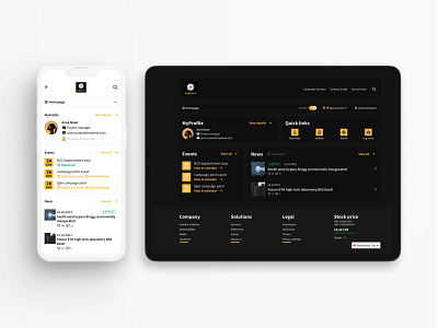 Intranet for Infrastructure Tech clean infrastructure internal intranet tools uidesign uxdesign