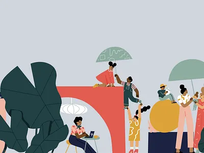 Brella brand identity branding identity design illustration illustration art illustration design vector