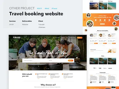 Tubudd Redesign Concept design uiux uxdesign web