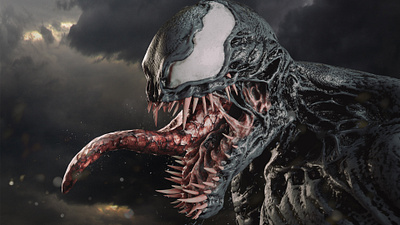 Venom sculpt 3d 3d art 3d artist design modo sculpt sculpting vray zbrush