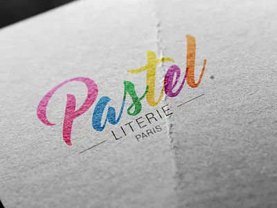 Pastel Literie Logo Design
