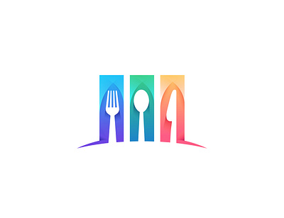 Restaurant Logo cafe cook cooking design dinner food fork icon illustration label logo menu restaurant retro sign spoon symbol template vector vintage