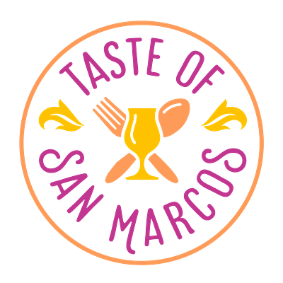 Event Branding- Taste of San MArcos branding event event branding graphic design logodesign poster layout