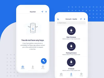 Genea-access control system access ai app design genea illustration ios iot managment ml mobile sequr startup ui ux visitor