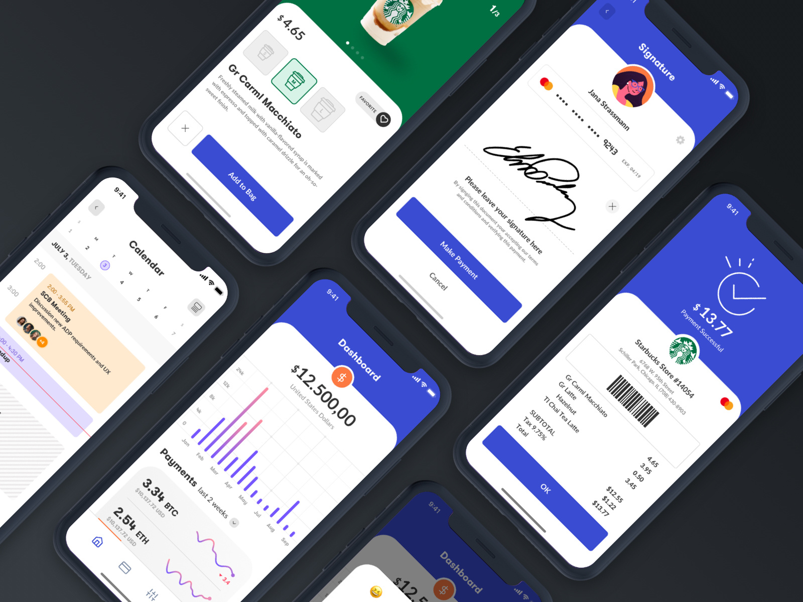 Example of Payment Process UI