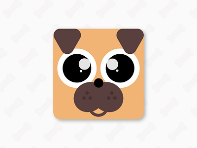 Doggo! cute cute animal design dog doggy flat icon icon design illustraor illustration logo