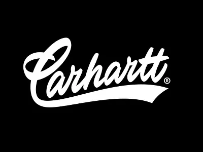 Carhartt calligraphy carhartt custom design hand writing lettering logo script typography