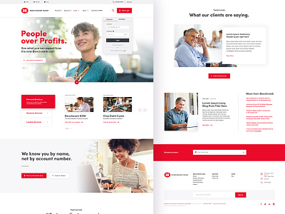 Banking Website bank brand aid design financial front end ui uidesign ux website