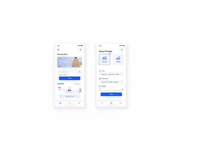 Redesign work clean ui mobile app design tracking app ui ui design