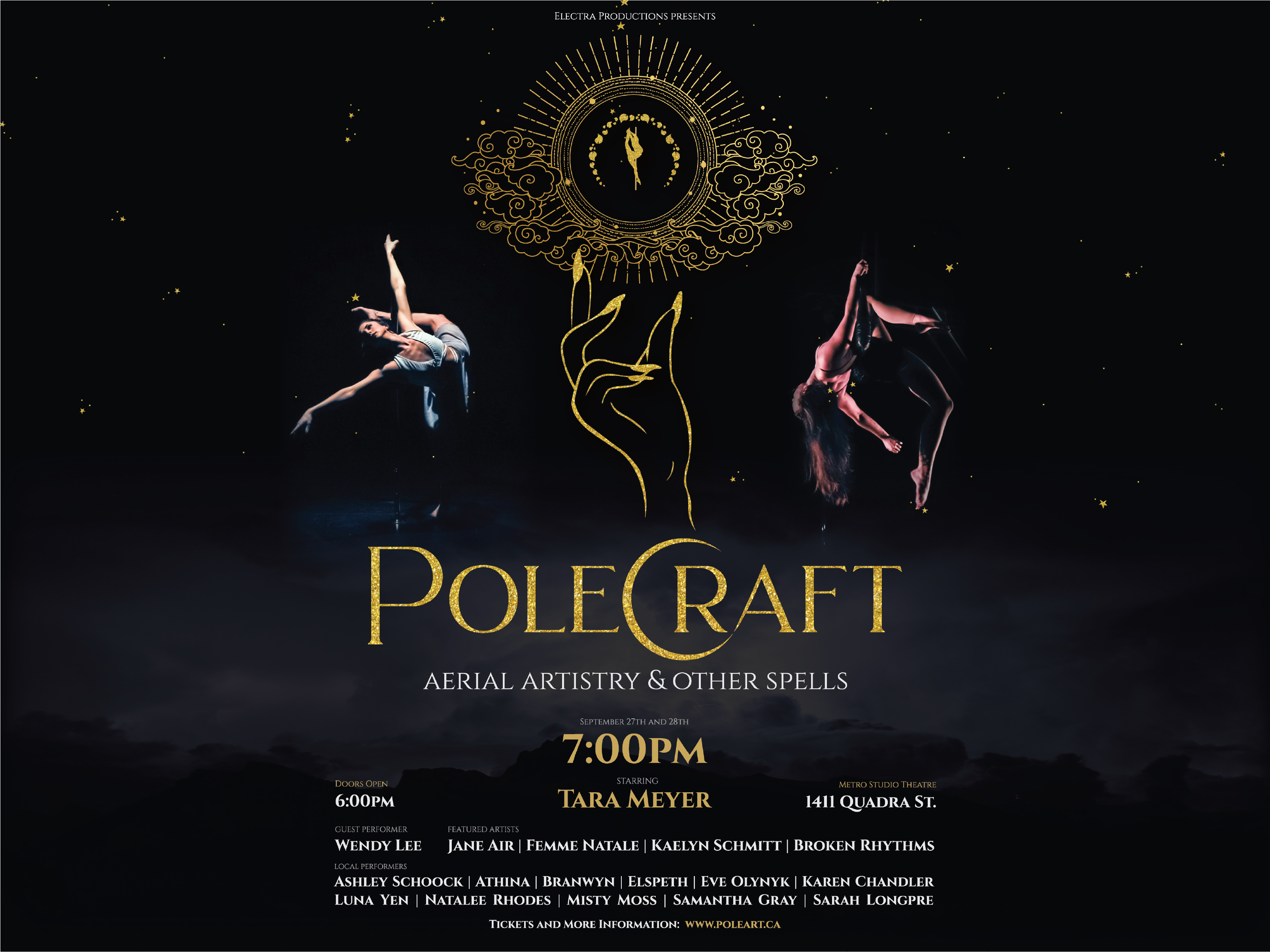 Example of PoleCraft Event Poster