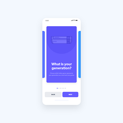 Video Game Generation app brand colour palette design design app illustration interfacedesign ui ui desgin ux ux design