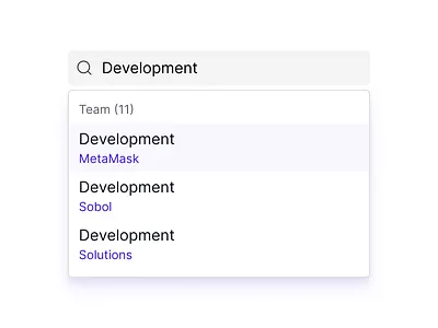 Search Results clean ui ux