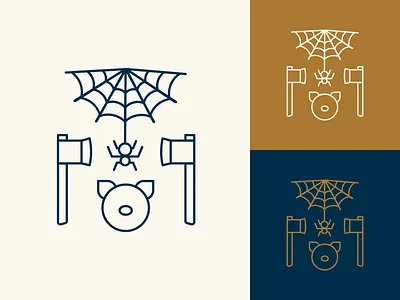 Charlotte's Web branding charlotte charlottesweb color design flat illustration illustrator logo seattle seattledesign vector vector illustration