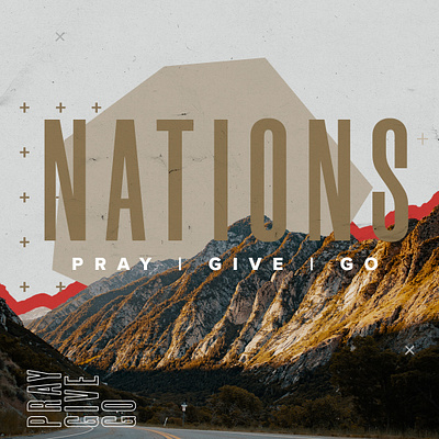 Nations church church design creative design photoshop sermon sermon graphic