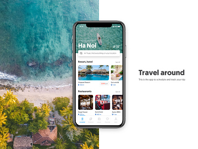 Travel app app design minimal mobile mobile app mobile app design mockup ui ux web