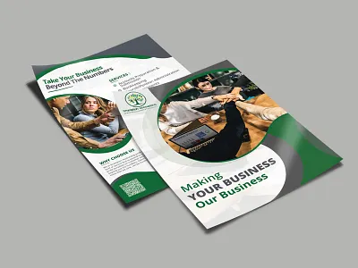 Making Your Business Our Business Flyer Design ad advertisement banner business design flyer graphics instagram nisha nisha droch poster