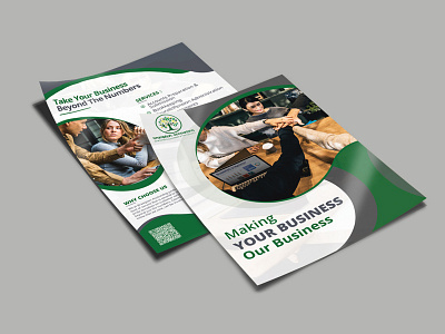 Making Your Business Our Business Flyer Design ad advertisement banner business design flyer graphics instagram nisha nisha droch poster