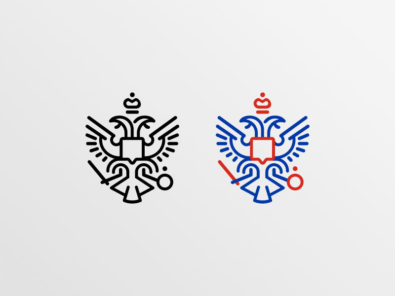 Example of Coat of arms of Russia
