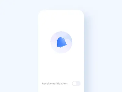Exploration - Water Bell Notification animation design illustration interaction microinteraction ui ui design