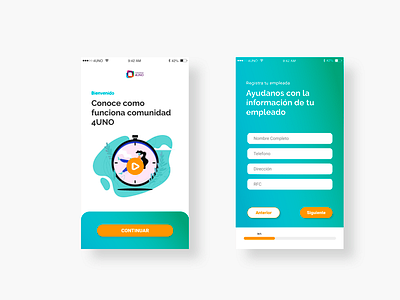 App 4UNO - 3 android app design education fintech ios ui ux uxui