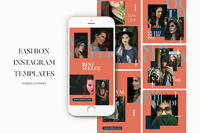 Fashion Instagram Templates banner pack banners bundle business buy cloth clothes clothing coupon deal discount droll fashion google google adwords instagram marketing multi purpose multipurpose page