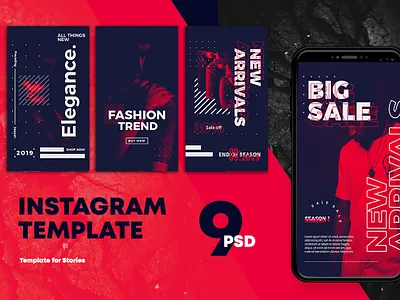 Fashion Instagram Templates banner pack banners bundle business buy cloth clothes clothing coupon deal discount droll fashion google google adwords instagram marketing multi purpose multipurpose page