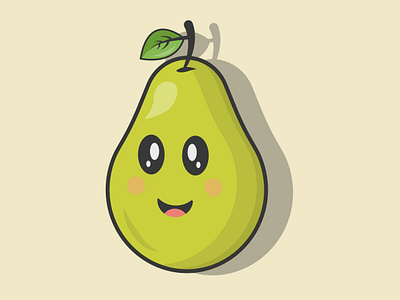 Guava animation design flat icon illustration illustrator ui vector