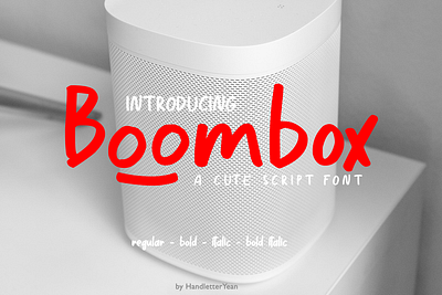 Boombox branding design display fonr creator font font family illustration typeface typography vector