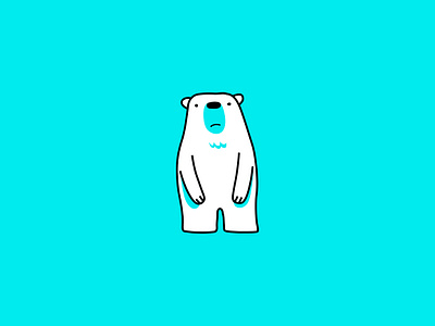 animal study animal cartoon character colour design dribbble illustration mascot polar bear