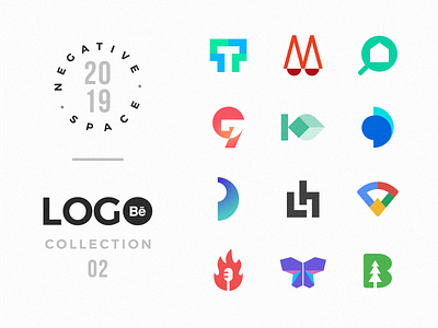 Negative Space Logo Collection at Behance advertising logo branding clever logo consultancy logo corporate company logo design exploration food logo google concept logo graphic design health logo home logo law firm logo logo logodesigner nature logo negative space logo technology logo texture typography