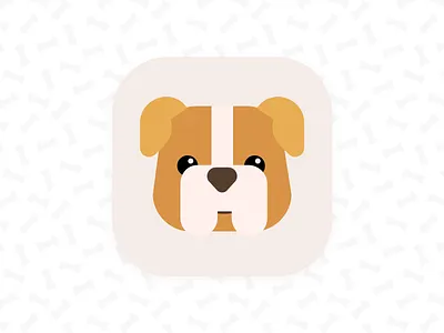 Weekly Warm up-04: My Doggie adobe illustrator design icon icon design iconography illustration logo logodesign minimal vector