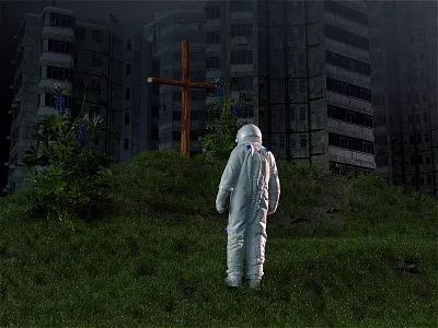 Gone But Not Forgotten animation c4d c4dr20 film interstellar motion movie octane octanerender scifi space