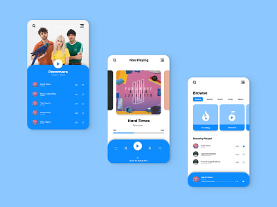 Simple Music App music app music app design music application music ui music ui app music ui design ui ui music ui play design ux