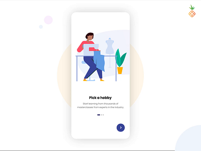 Foster your hobbies -Splash screen interactions! animation design design art designer designs designstudio illustration illustrations motion motion design splash splash page splash screen splashscreen ui uidesign ux uxui vector