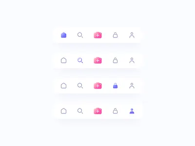 Tab Bar Icons camera camera app clean filter home icons icons pack mobile navigation navbar navigation profile search shop tabbar