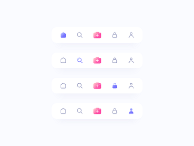 Tab Bar Icons camera camera app clean filter home icons icons pack mobile navigation navbar navigation profile search shop tabbar