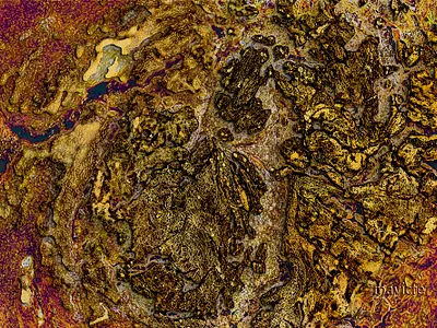 Colorful Garden Project 8 abstract art colorful composition copper digital art digital painting garden golden graphic art graphic design illustration illustration art jardín mavicfe naturaleza nature painting photography photoshop photoshop art