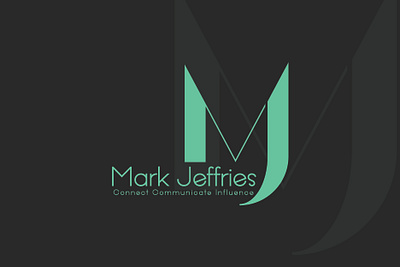 mj branding creative flat logo minimalist logo minimlist modern type typography unique vector