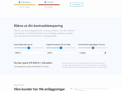 Cost saving module design figma marketing site ui user interface web